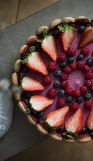 Charlotte cheesecake