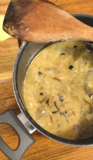 Domácí houbová polévka polévka