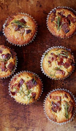 Bacon Cheddar Muffins 