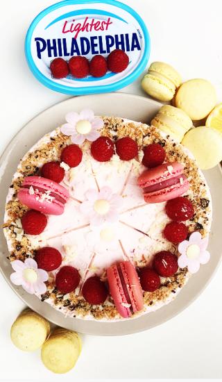 Malinový cheeskake