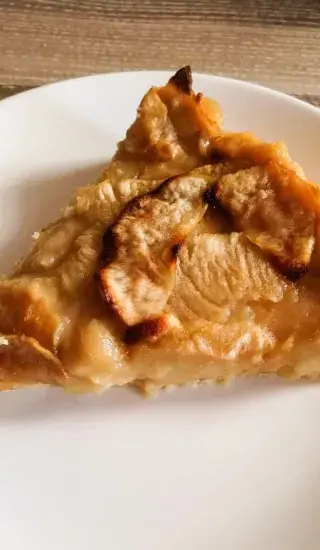 Šťavnatý jablkový koláč