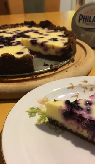 Když se snoubí borůvky a smetanový sýr