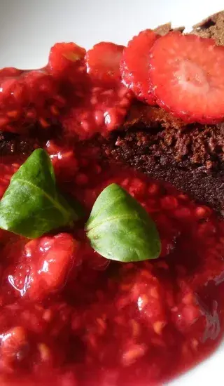 Čokoládový dort bez mouky