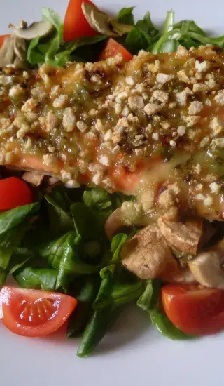 Zapečený losos v troubě