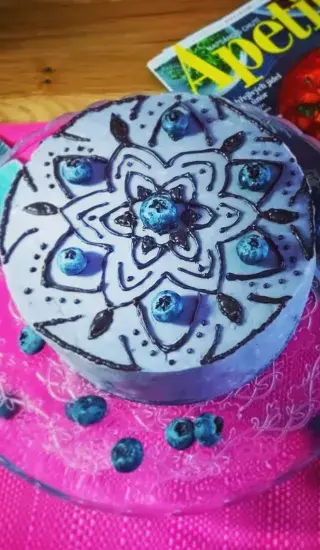 Lehký piškotový dort