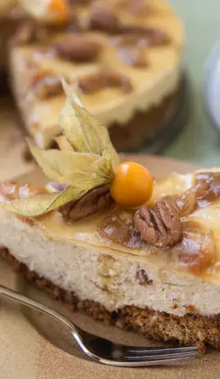 Medový cheesecake Medový cheesecake