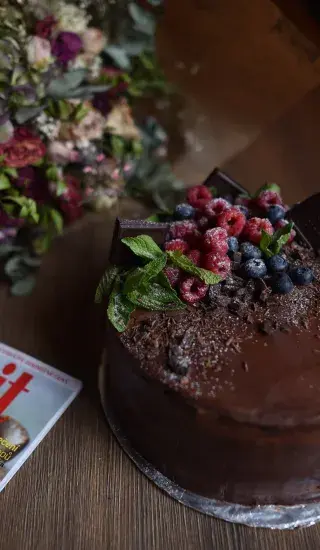 Extra čokoládový dort