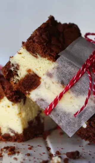 Tvarohové kostky s kakaem