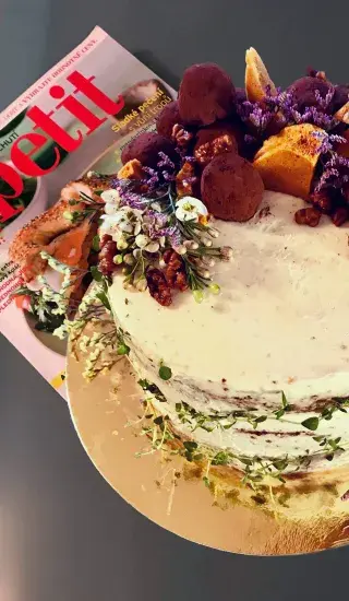 Oříškovo – kávový dort s krémem z mascarpone