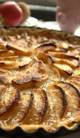 Jednoduchý jablečný koláč