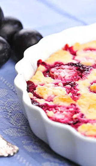 Drobenka na druhou – Švestkový koláč