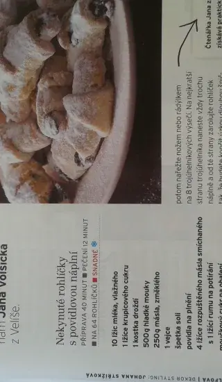 nekynuté rohlíčky