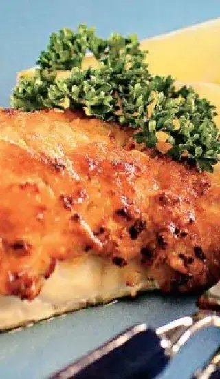 Treska v sýrovém těstíčku