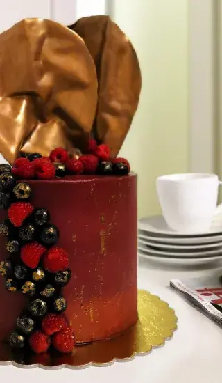 Slavnostní čokoládový dort