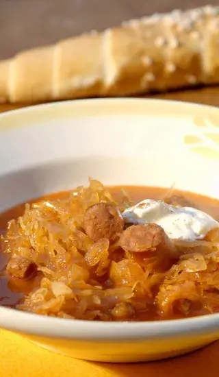 Silná zelná polévka