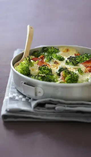 Zapečená brokolice