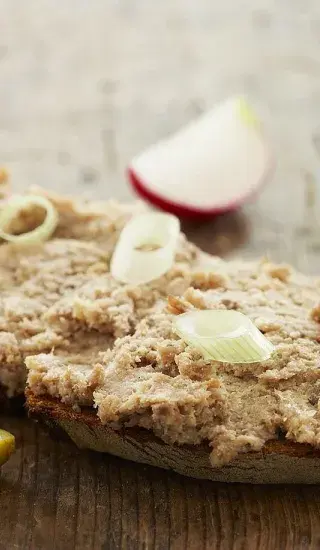 Játrová paštika podle Hanky