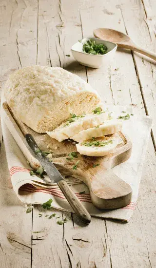 Nadýchané kynuté knedlíky