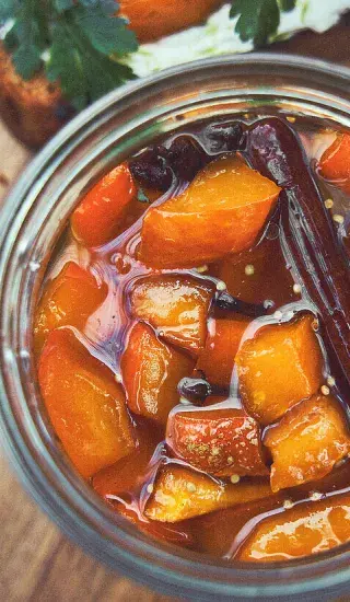 Sicilská sladkokyselá dýně