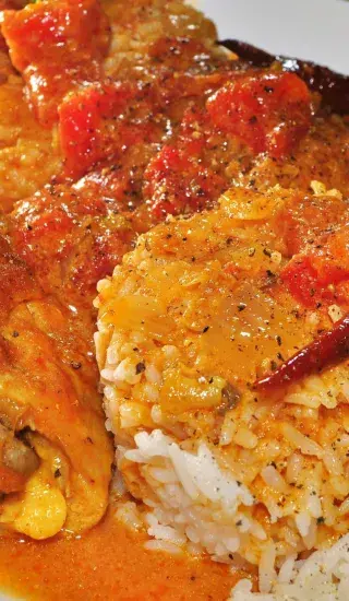 Kuře v kokosovém mléce