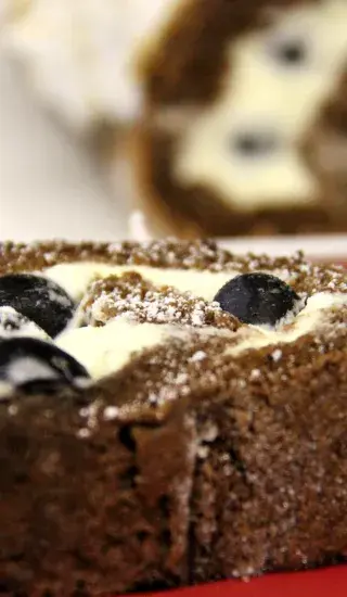 Kakaová roláda bez mouky