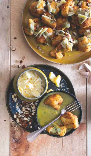 Agliata se smaženým květákem