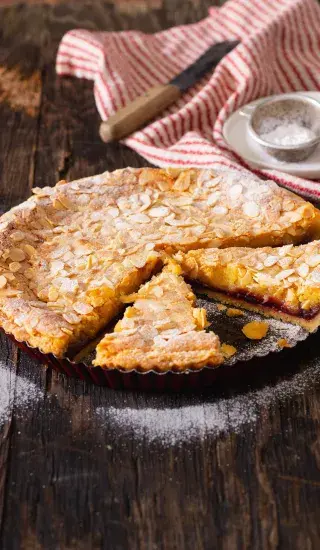 Anglický Bakewell tart