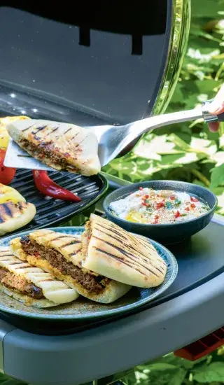 Arayes (libanonská plněná pita)