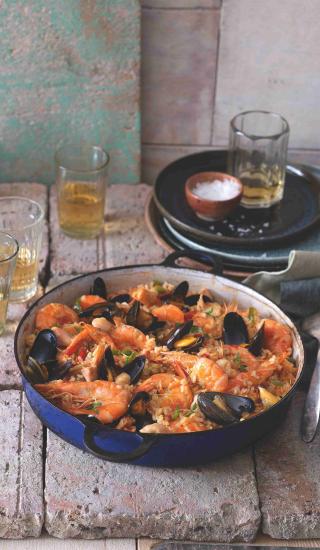 Arroz con almejas