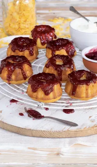 Bábovičky z kukuřičných lupínků