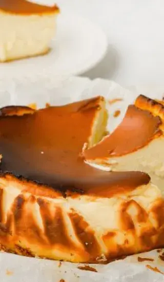 Basque burnt cheesecake