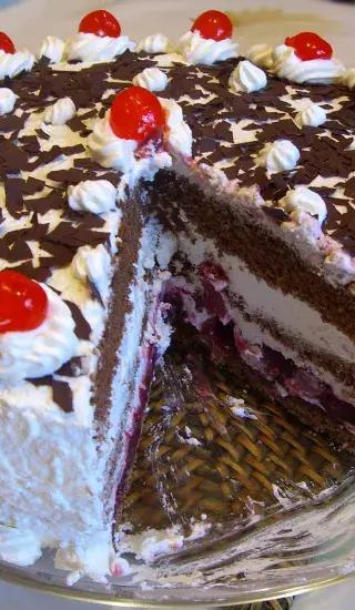 Schwarzwaldský dort