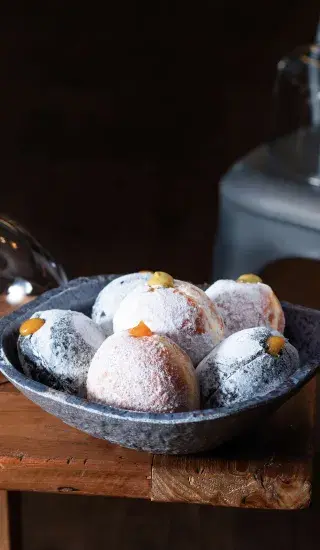 Italské koblihy bomboloni