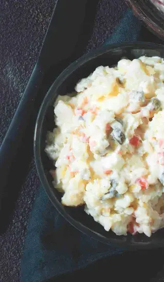 Jednoduchý bramborový salát