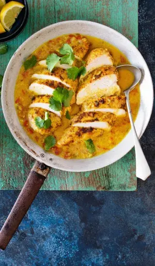 Brazilské kokosové kuře