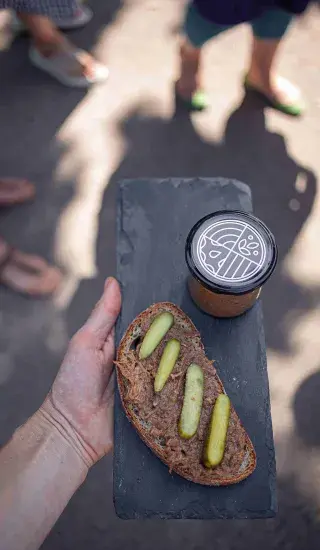 Bůčková pomazánka z Apetit pikniku