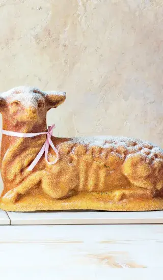 Citronovo-makový beránek