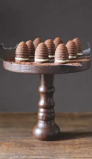 Vosí hnízda s čokoládou