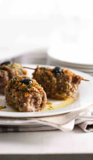 Masové závitky involtini