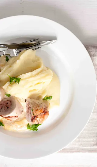 Kuřecí závitky se sýrem