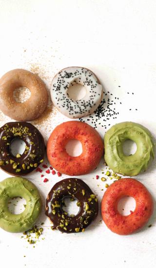 Donuty & 5x poleva