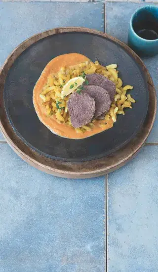 Dýňová ‚svíčková‘ omáčka