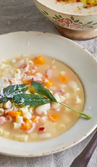 Fazolová polévka po italsku