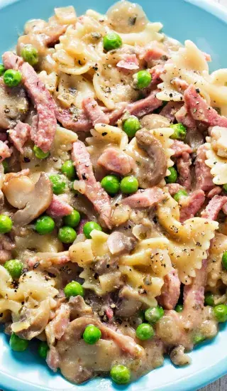 Mašličky carbonara