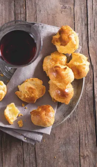 Sýrové bochánky gougères 