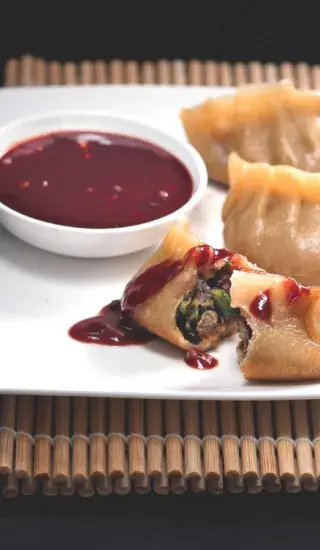 Knedlíčky gyoza neboli potstickers