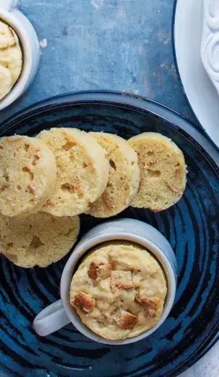 Hrnkové knedlíky z mikrovlnky