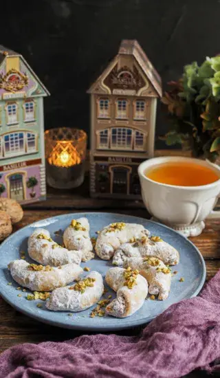 Ořechové rohlíčky podle Naskok v kuchyni