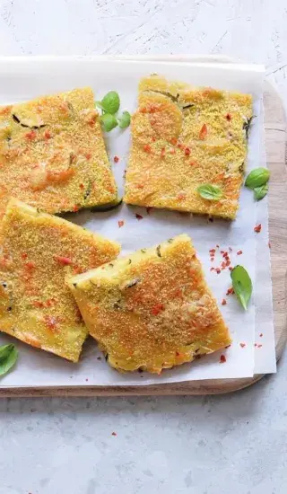 Italská cuketová placka (scarpaccia)