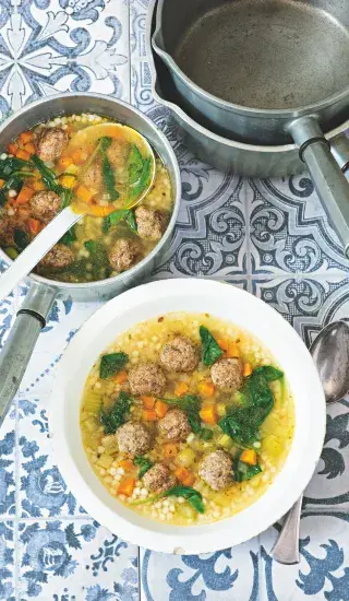 Italská svatební polévka